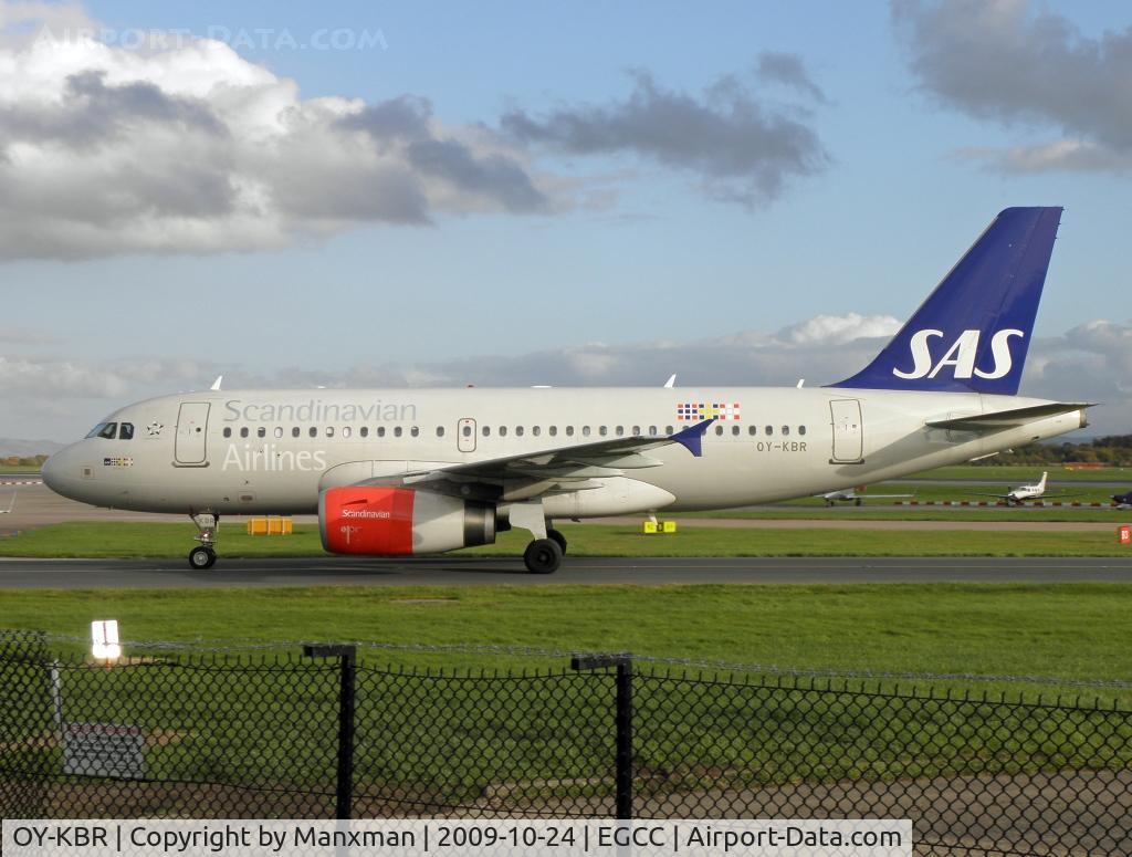 OY-KBR, 2007 Airbus A319-132 C/N 3231, SAS arriving