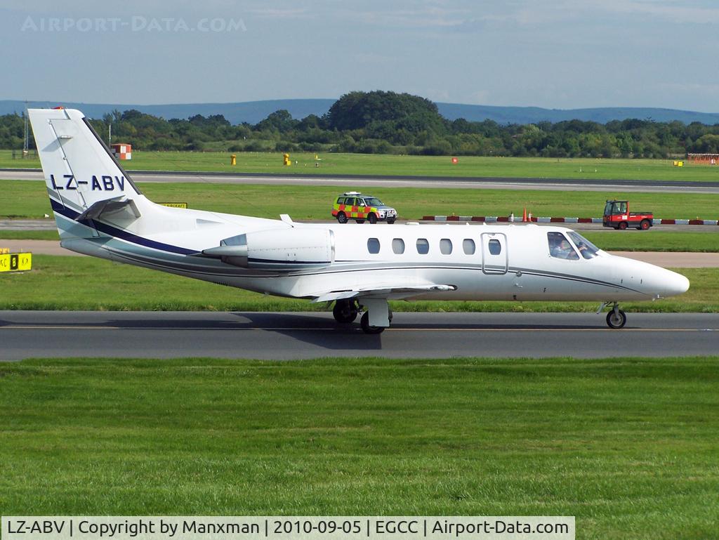 LZ-ABV, 2005 Cessna 550 Citation Bravo C/N 550-1103, More of an odd reg for me