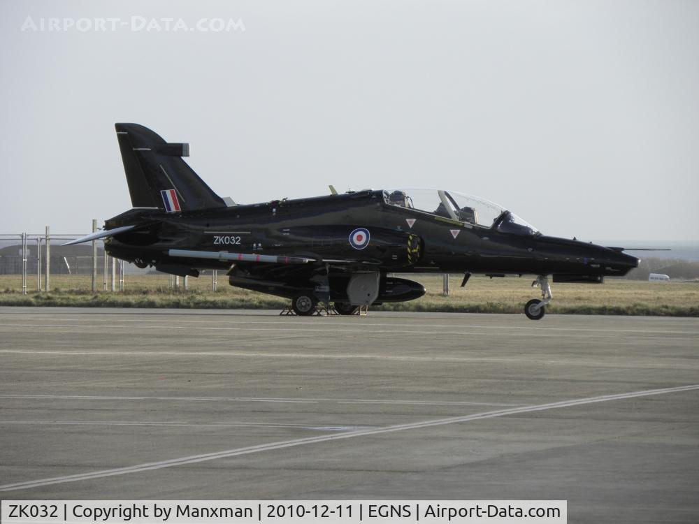 ZK032, 2009 British Aerospace Hawk T2 C/N RT023/1261, One of Valleys T2s made a weekend stop.