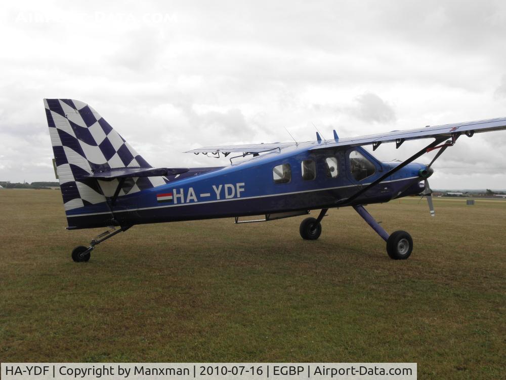HA-YDF, 2000 Technoavia SMG-92 Turbo Finist C/N 01-005, Odd looking thing!!