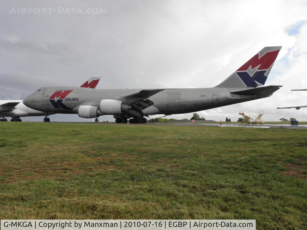G-MKGA, 1979 Boeing 747-2R7F/SCD C/N 21650, Stored with G-MKCA