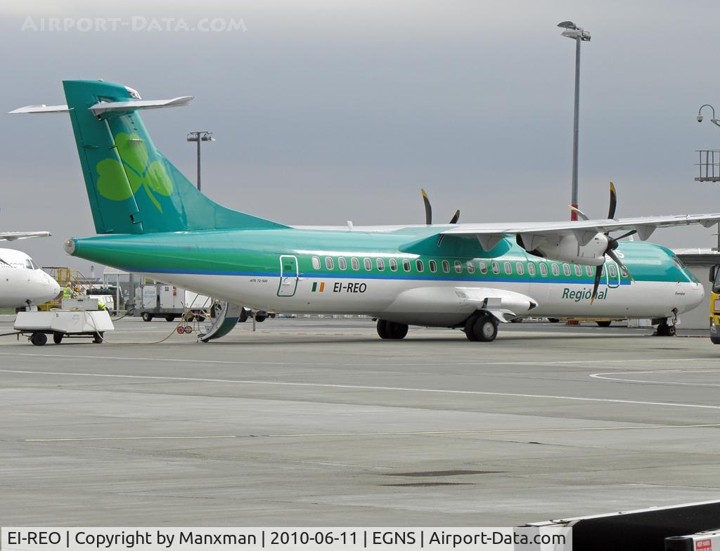 EI-REO, 2008 ATR 72-212A C/N 787, Wearing Aer Lingus Livery