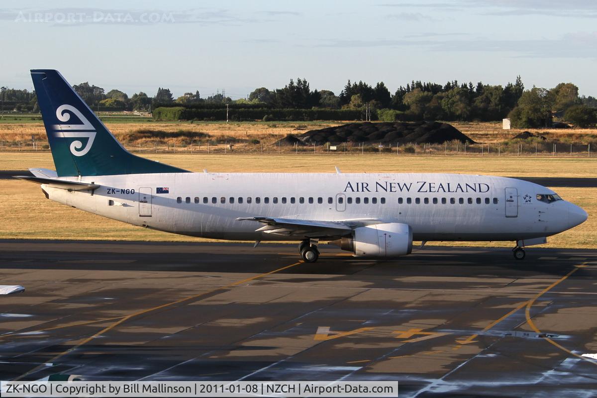 ZK-NGO, 1997 Boeing 737-37Q C/N 28548, Turned into a fine day...after rain during the night.