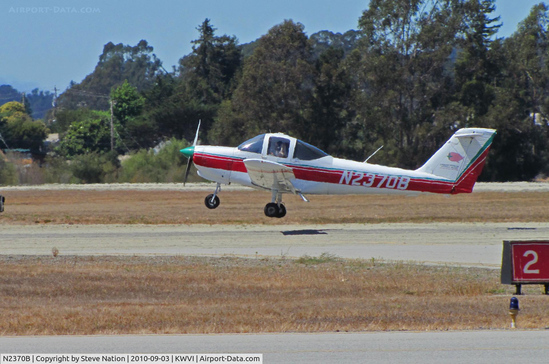 N2370B, 1978 Piper PA-38-112 Tomahawk Tomahawk C/N 38-79A0028, Strawberry Aviation 1978 Piper PA-38-112 landing @ 2010 Watsonville Fly-in
