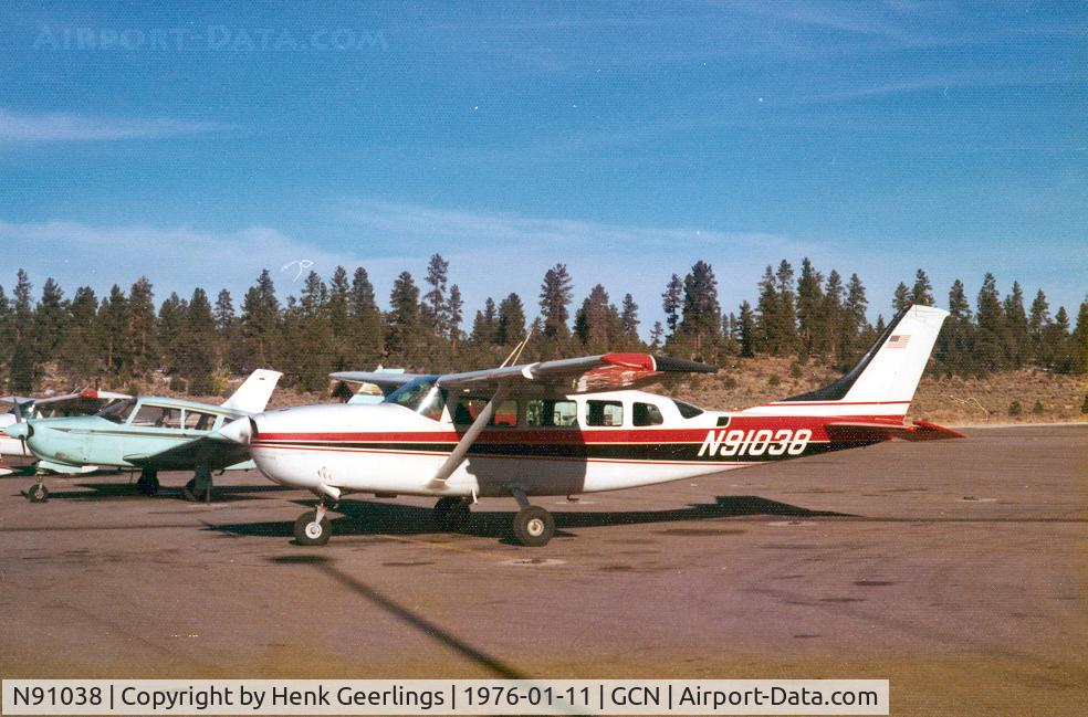 N91038, 1969 Cessna 207 C/N 20700027, Grand Canyon Airlines , Jan '76