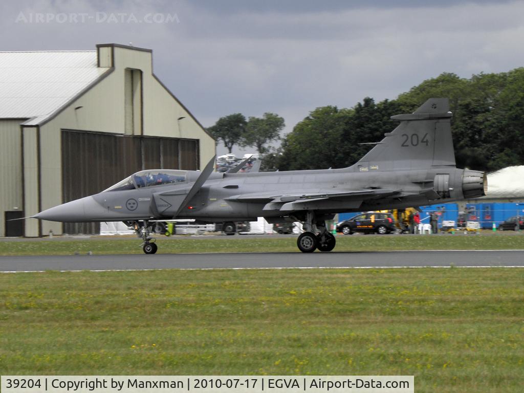 39204, Saab JAS-39A Gripen C/N 39204, Swedish Gripen 39204 at RIAT 2010