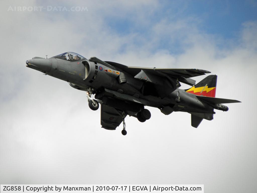 ZG858, 1991 British Aerospace Harrier GR.9 C/N P90, A fantastic aircraft and a sad loss