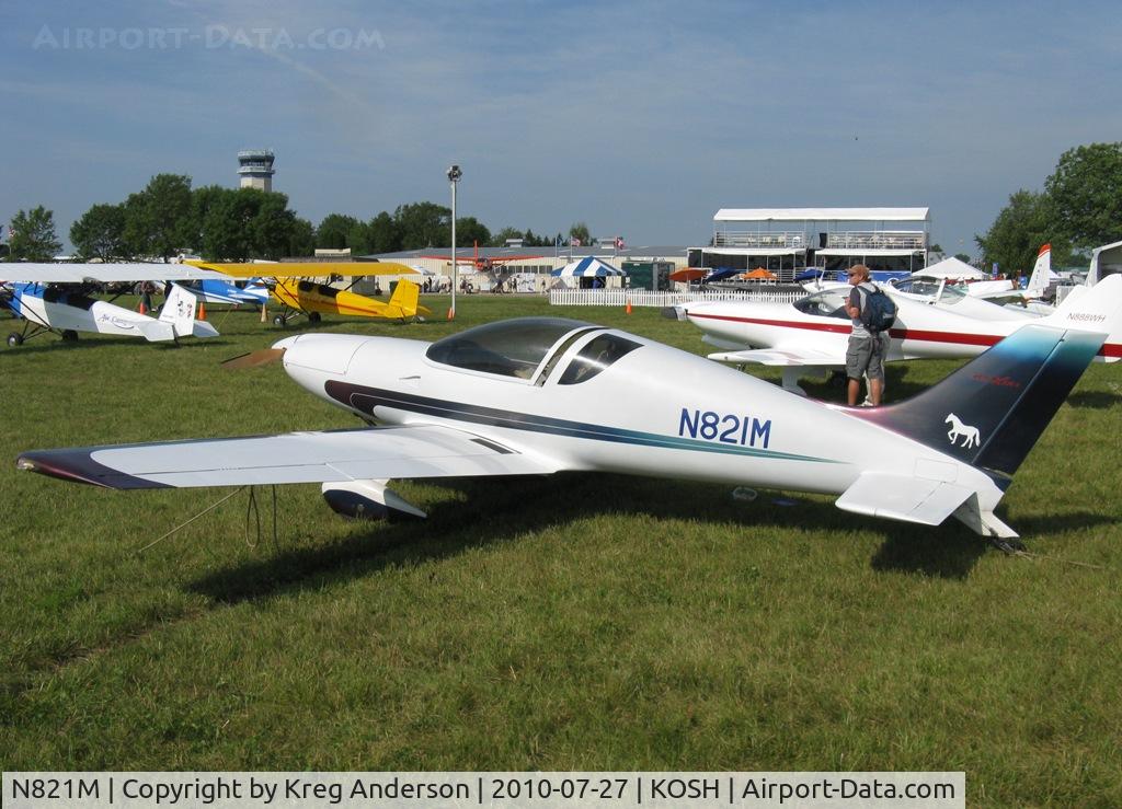 N821M, 1995 Aero Designs Pulsar XP C/N 298, 2010 EAA AirVenture