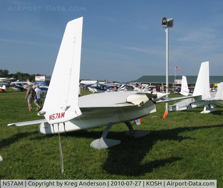N57AM, 2000 Co-Z Cozy MK IV C/N 589, 2010 EAA AirVenture