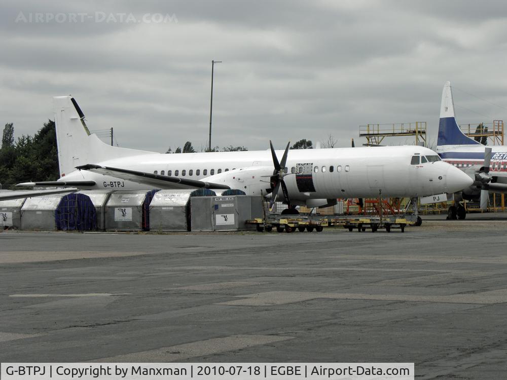 G-BTPJ, 1989 British Aerospace ATP C/N 2016, Another of the ATPs stored at Coventry