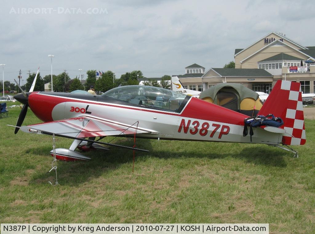 N387P, 2008 Extra EA-300L C/N 1287, EAA AirVenture 2010