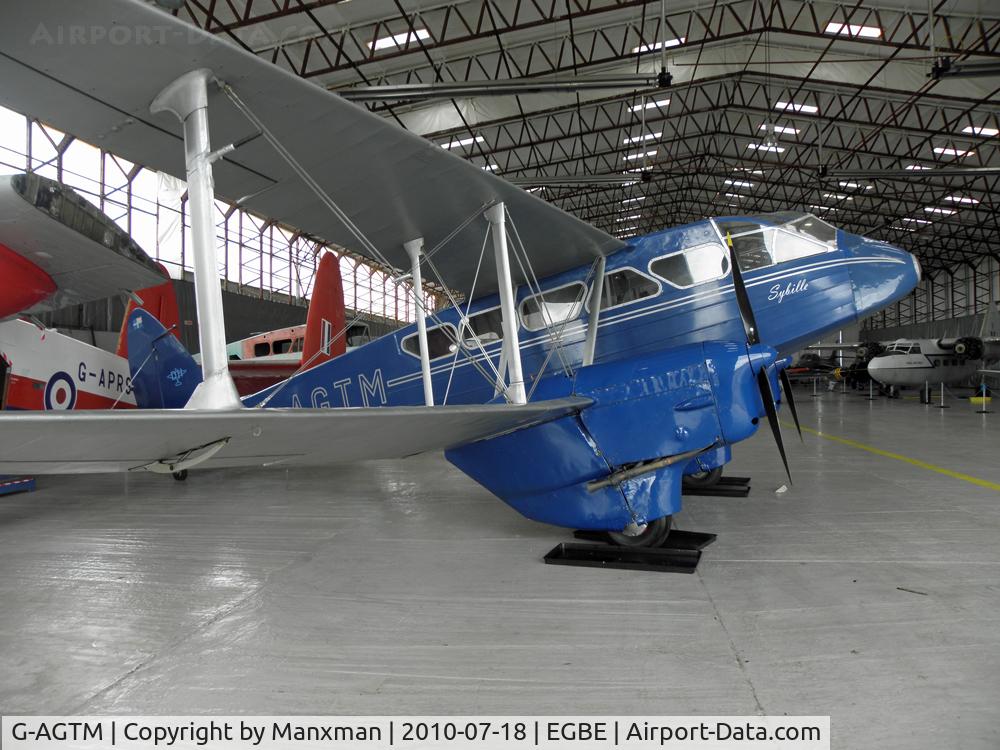 G-AGTM, 1944 De Havilland DH-89A Dominie/Dragon Rapide C/N 6746, G-AGTM @ Air Atlantique AIRBASE