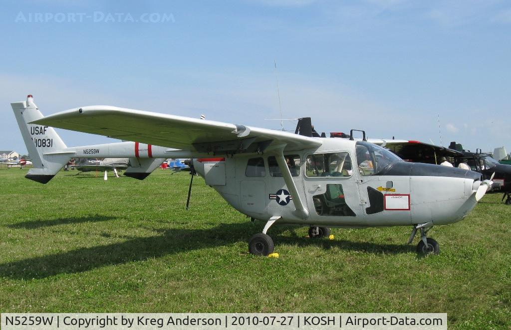 N5259W, 1968 Cessna M337B (O-2A) Super Skymaster C/N 337M-0196 (68-10831), EAA AirVenture 2010