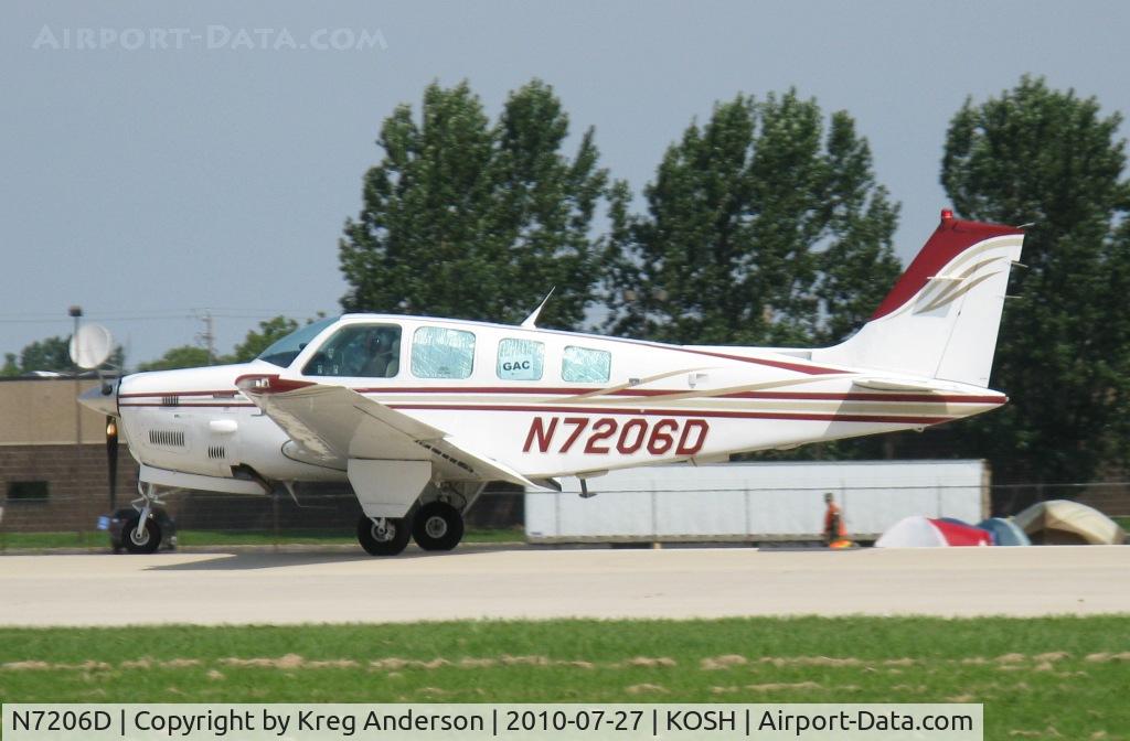 N7206D, 1984 Beech B36TC Bonanza C/N EA-435, EAA AirVenture 2010
