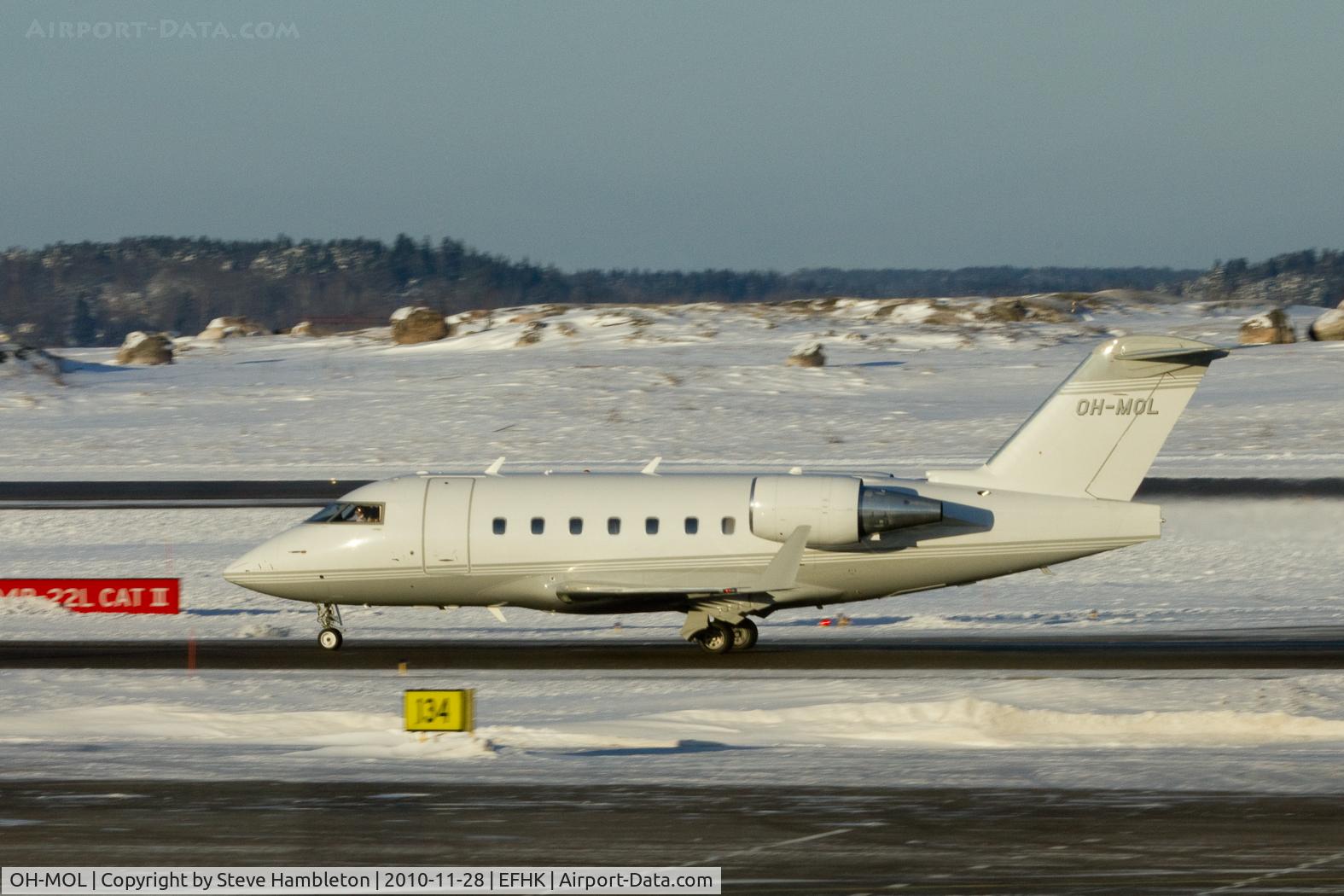 OH-MOL, 2006 Bombardier Challenger 604 (CL-600-2B16) C/N 5658, Taken from inside Terminal 2