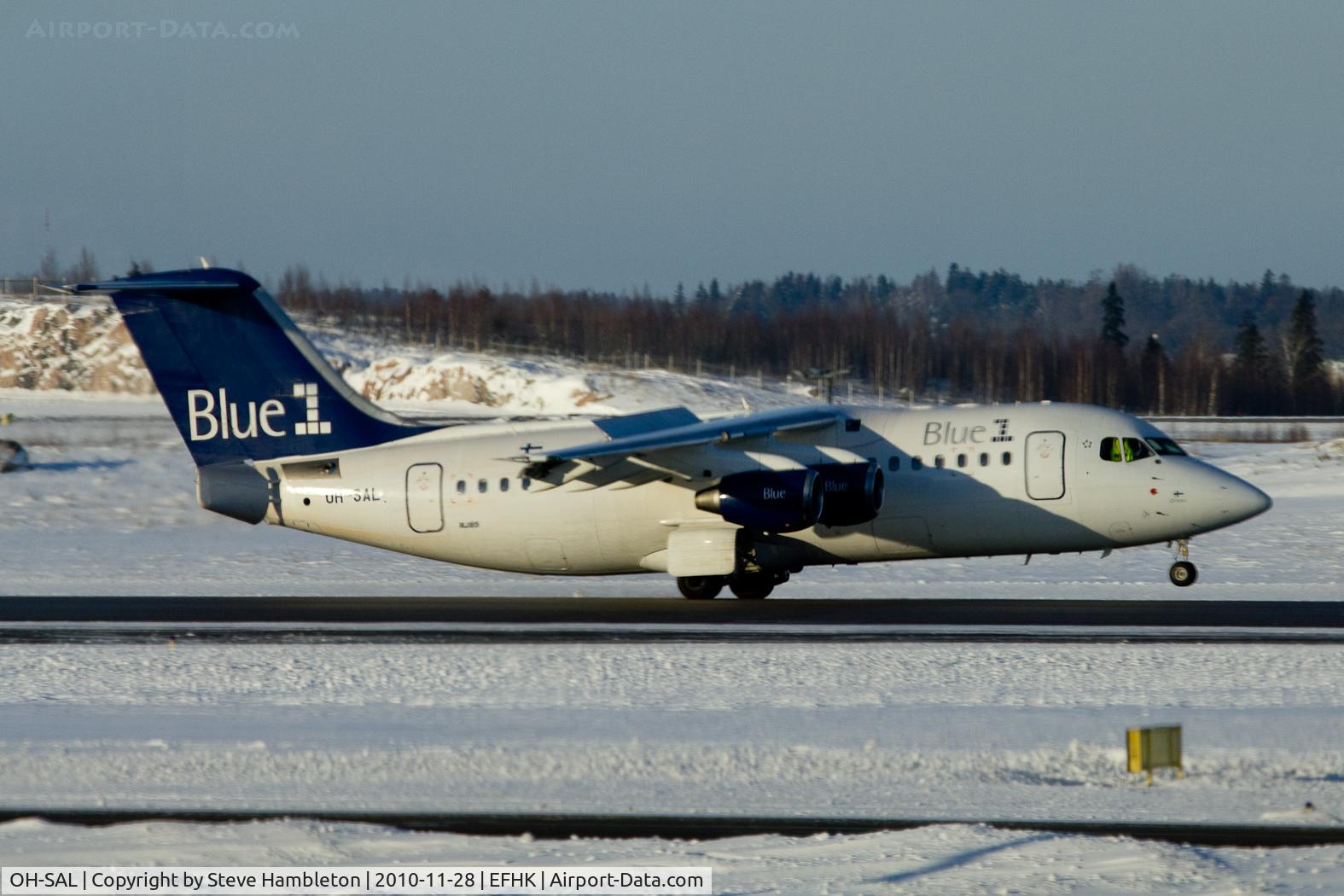 OH-SAL, 2001 BAE Systems Avro 146-RJ85 C/N E.2392, Taken from inside Terminal 2