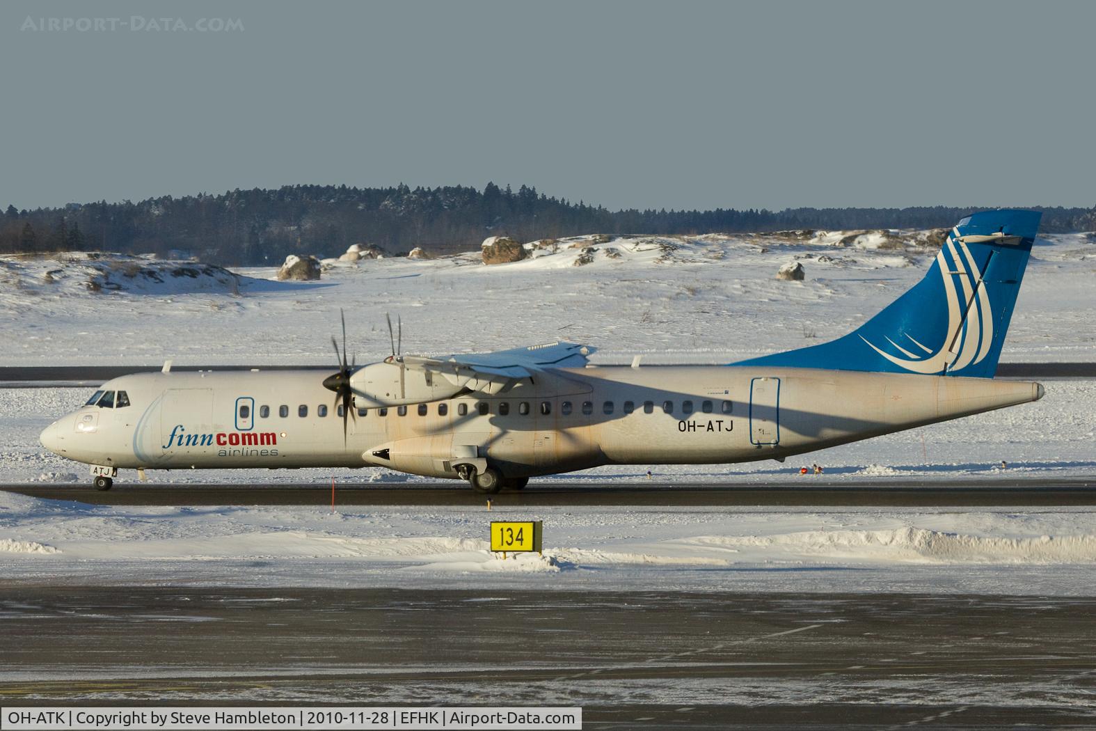 OH-ATK, 2009 ATR 72-212A C/N 848, Taken from inside Terminal 2