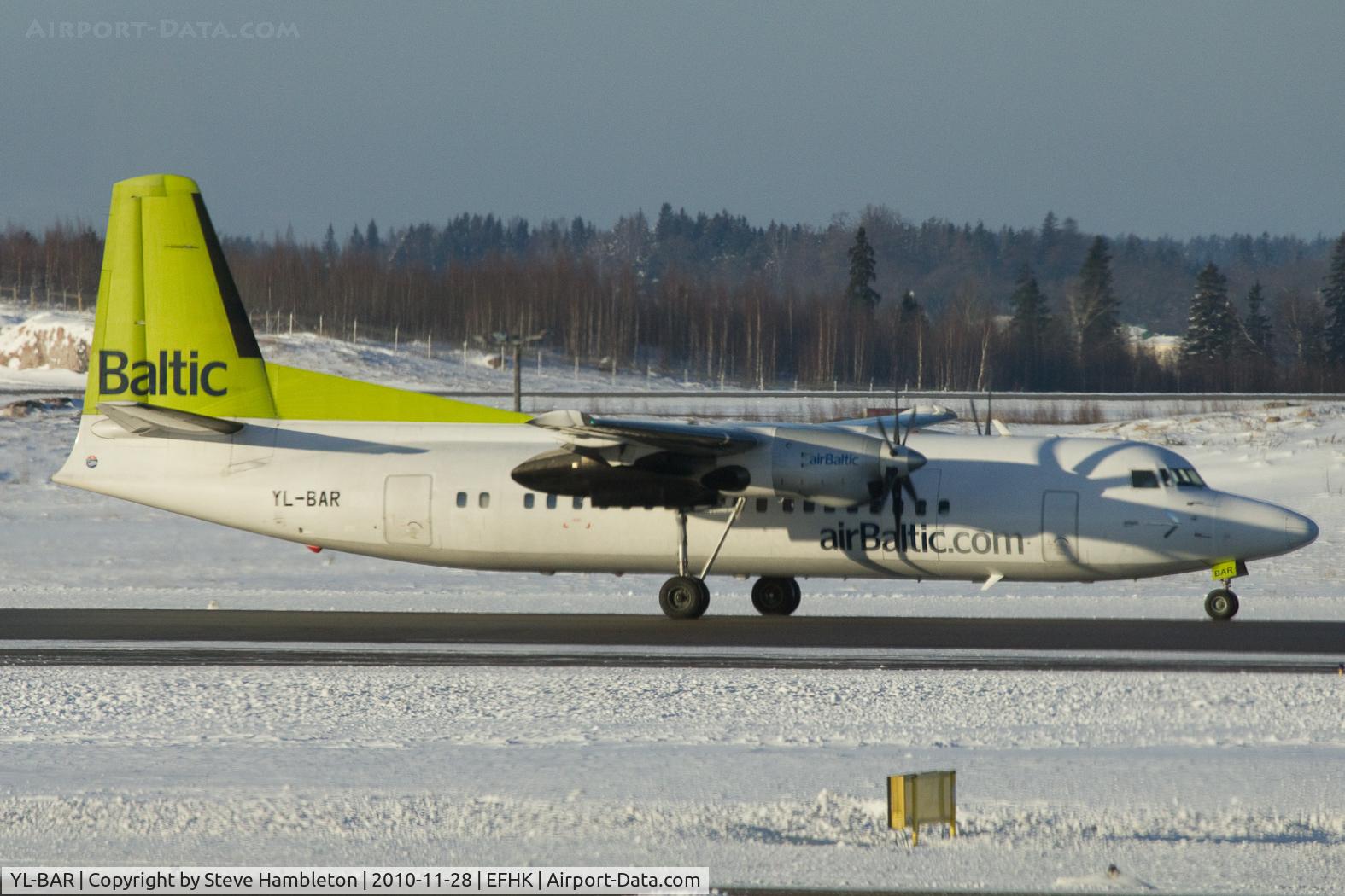 YL-BAR, 1989 Fokker 50 C/N 20149, Taken from inside Terminal 2