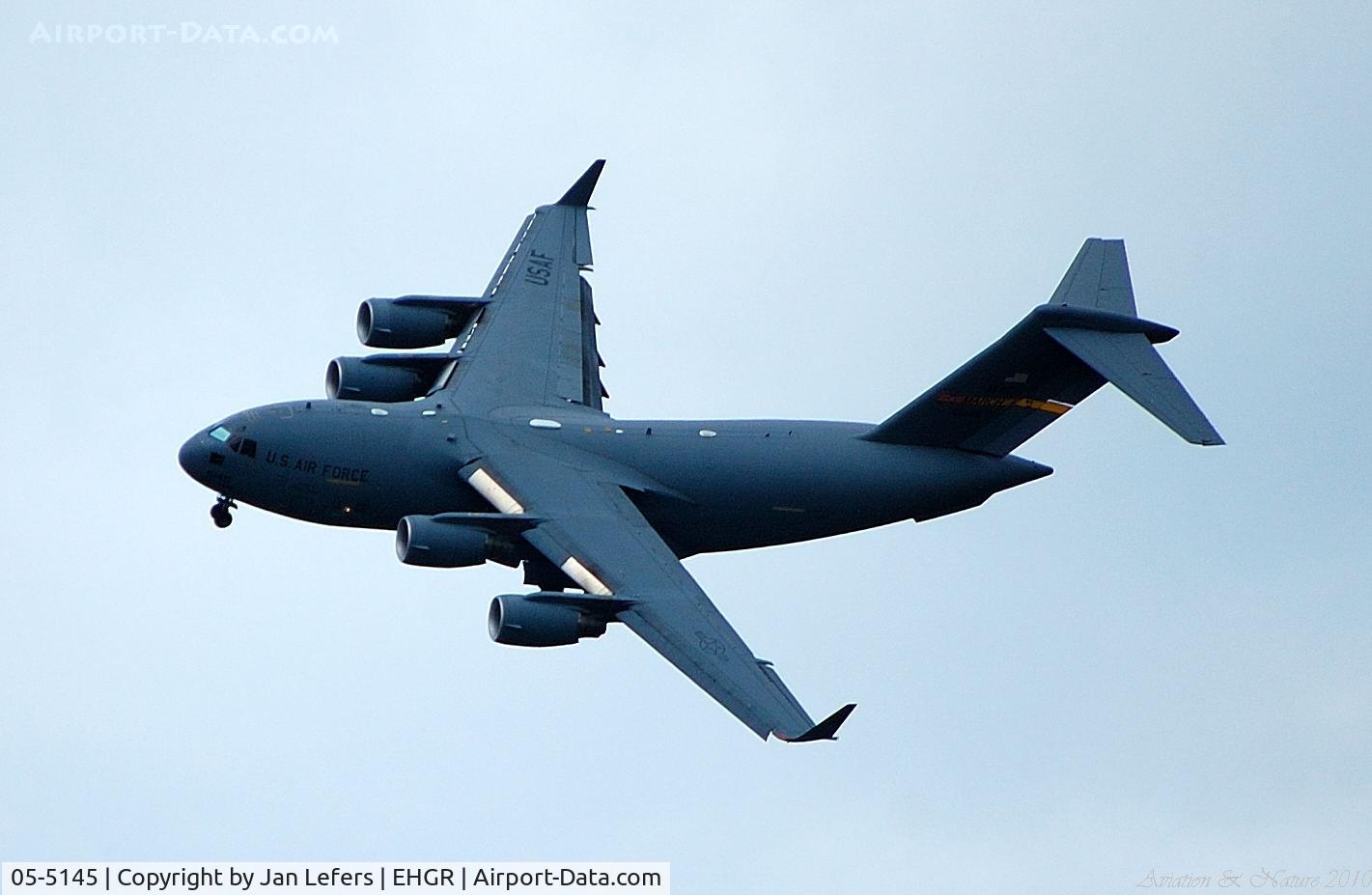 05-5145, 2005 Boeing C-17A Globemaster III C/N P-145, Heavy