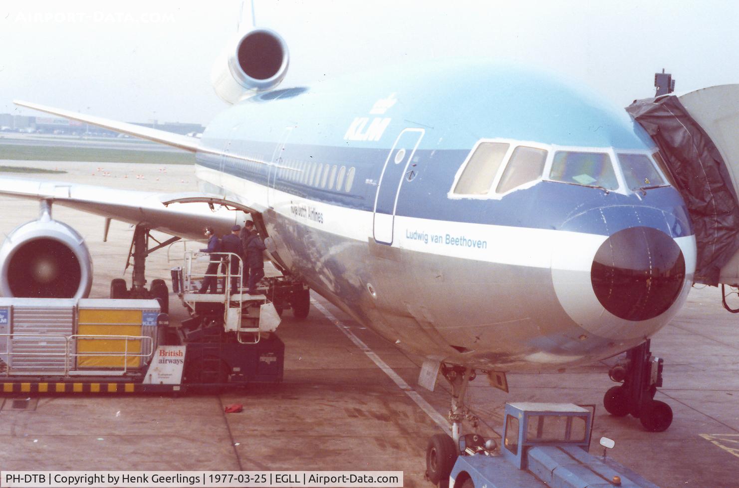 PH-DTB, 1972 Douglas DC-10-30 C/N 46551, KLM DC-10-30