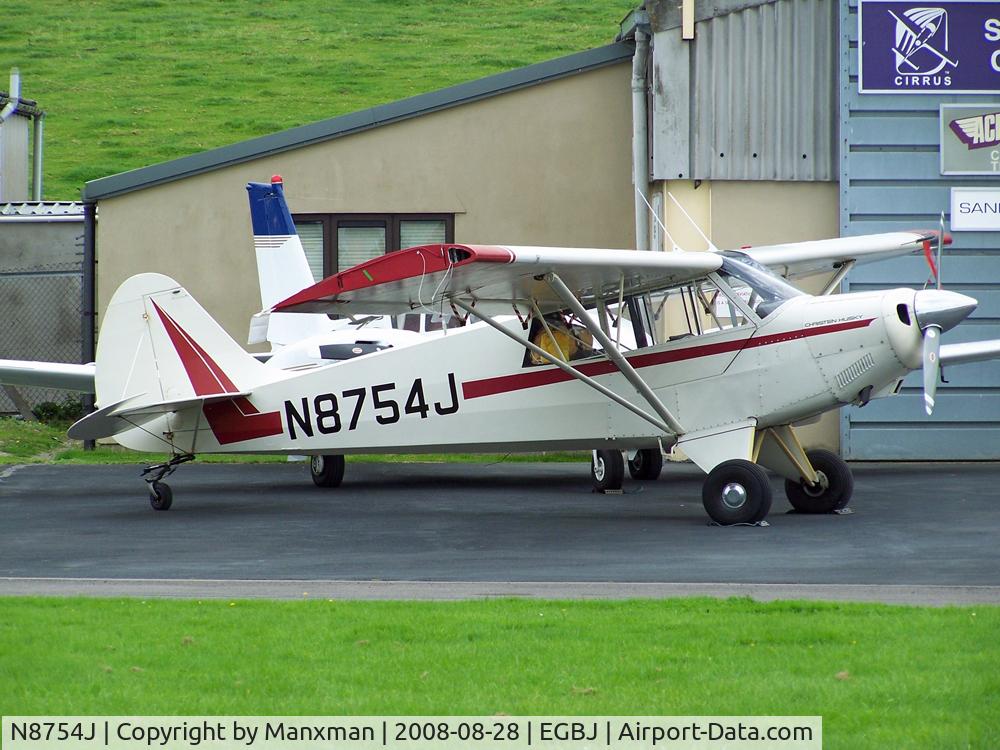 N8754J, 1991 Christen A-1 Husky C/N 1160, Parked at GLO Hangars