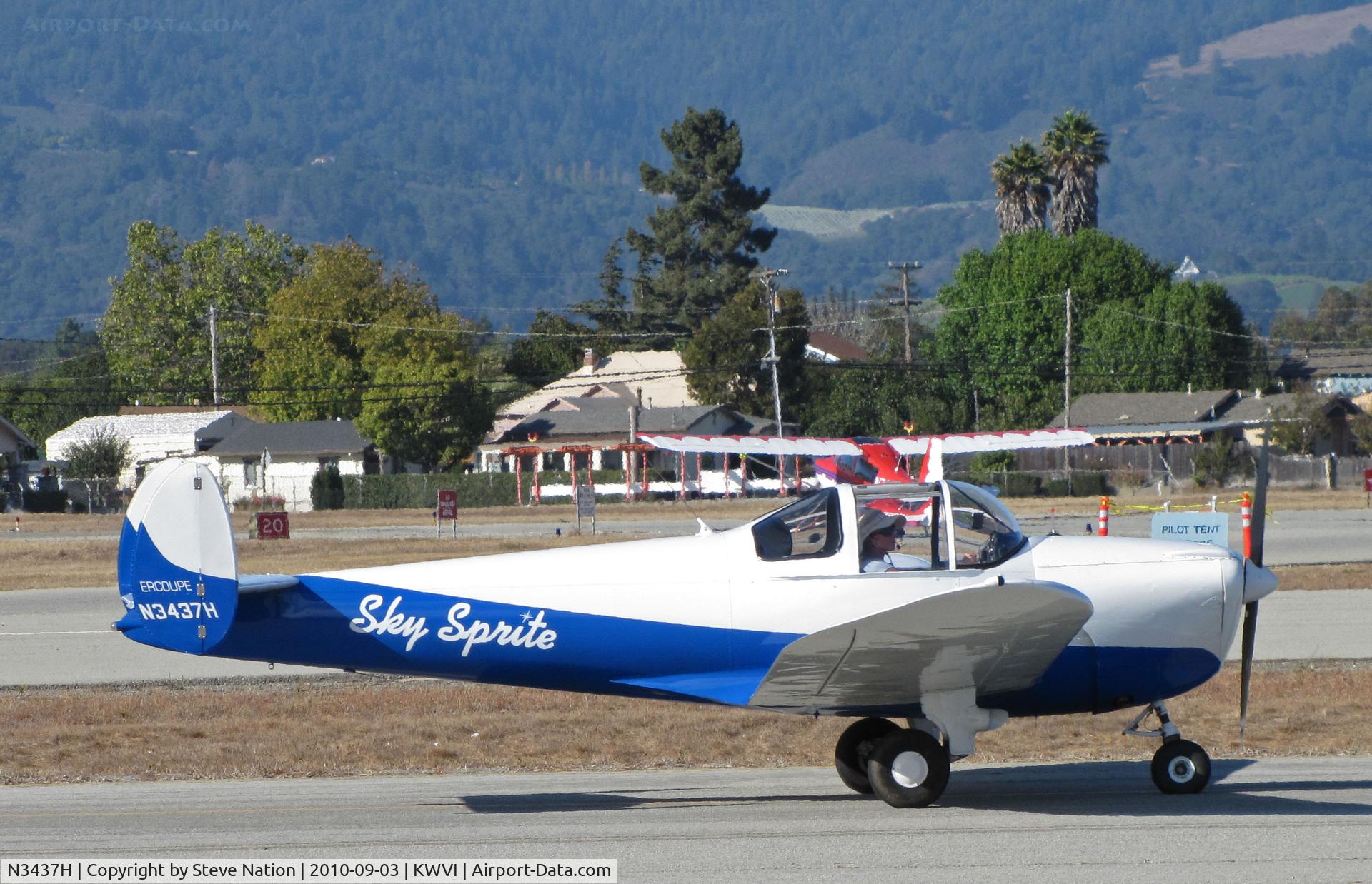 N3437H, 1946 Erco 415C Ercoupe C/N 4062, Southern California-based 1946 Ercoupe 415-C 