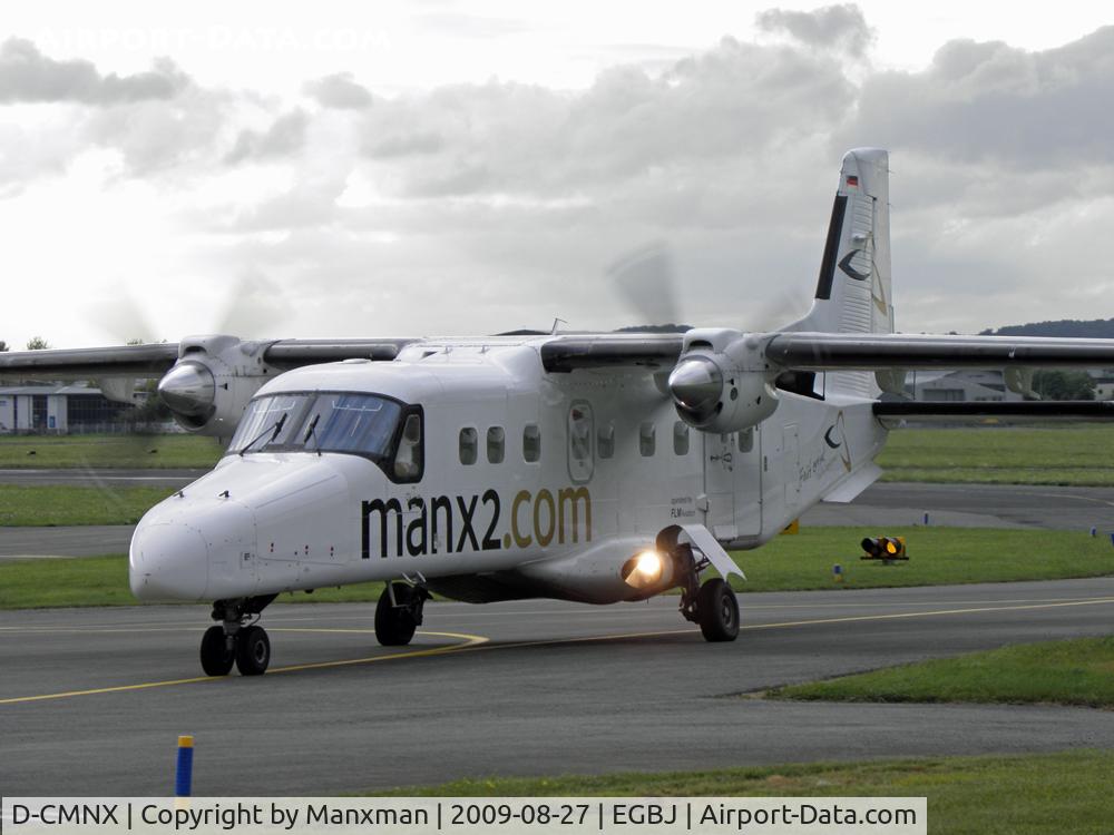 D-CMNX, 1986 Dornier 228-202K C/N 8065, Arriving at GLO