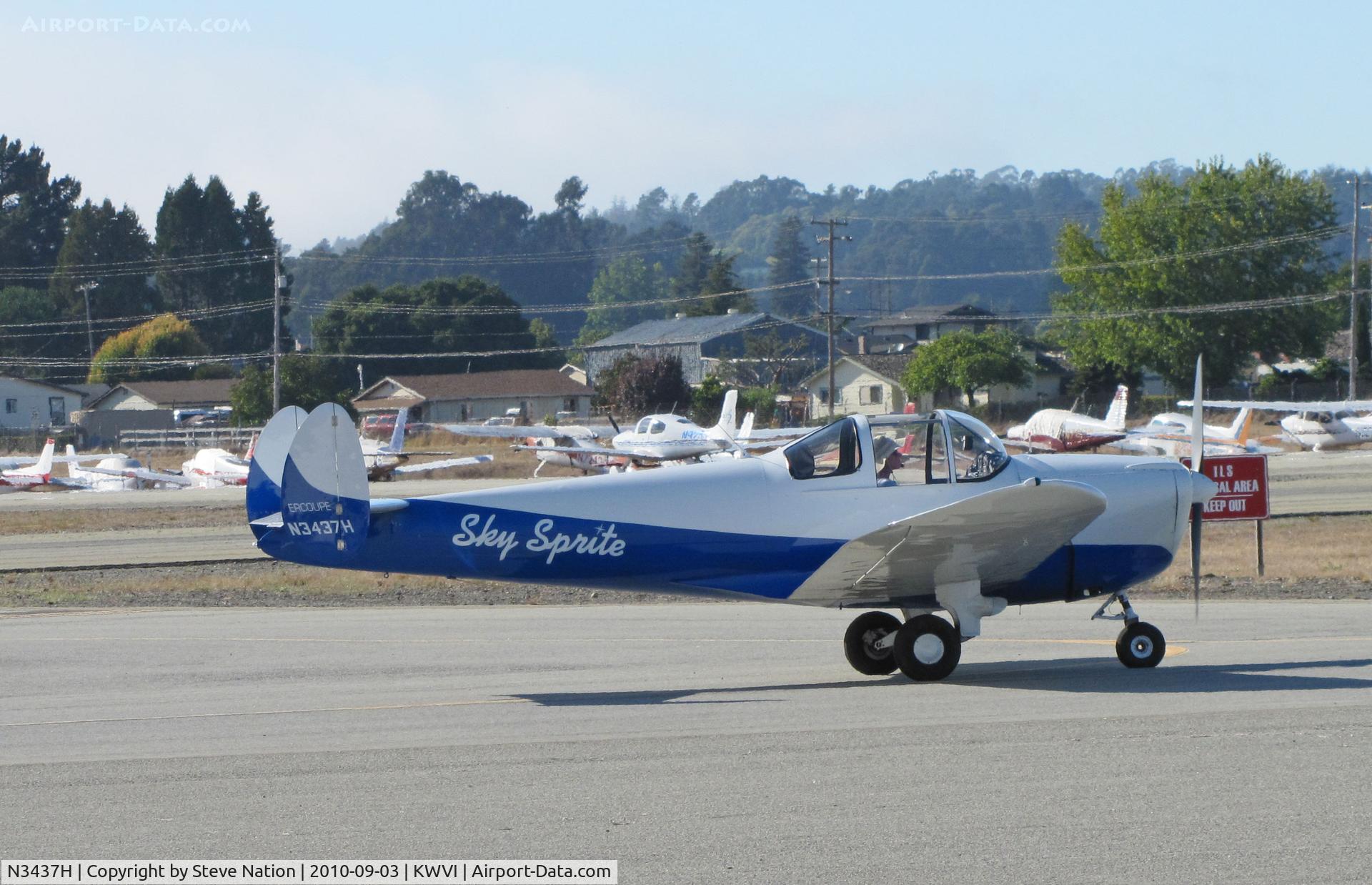 N3437H, 1946 Erco 415C Ercoupe C/N 4062, southern California-based 1946 Ercoupe 415-C 
