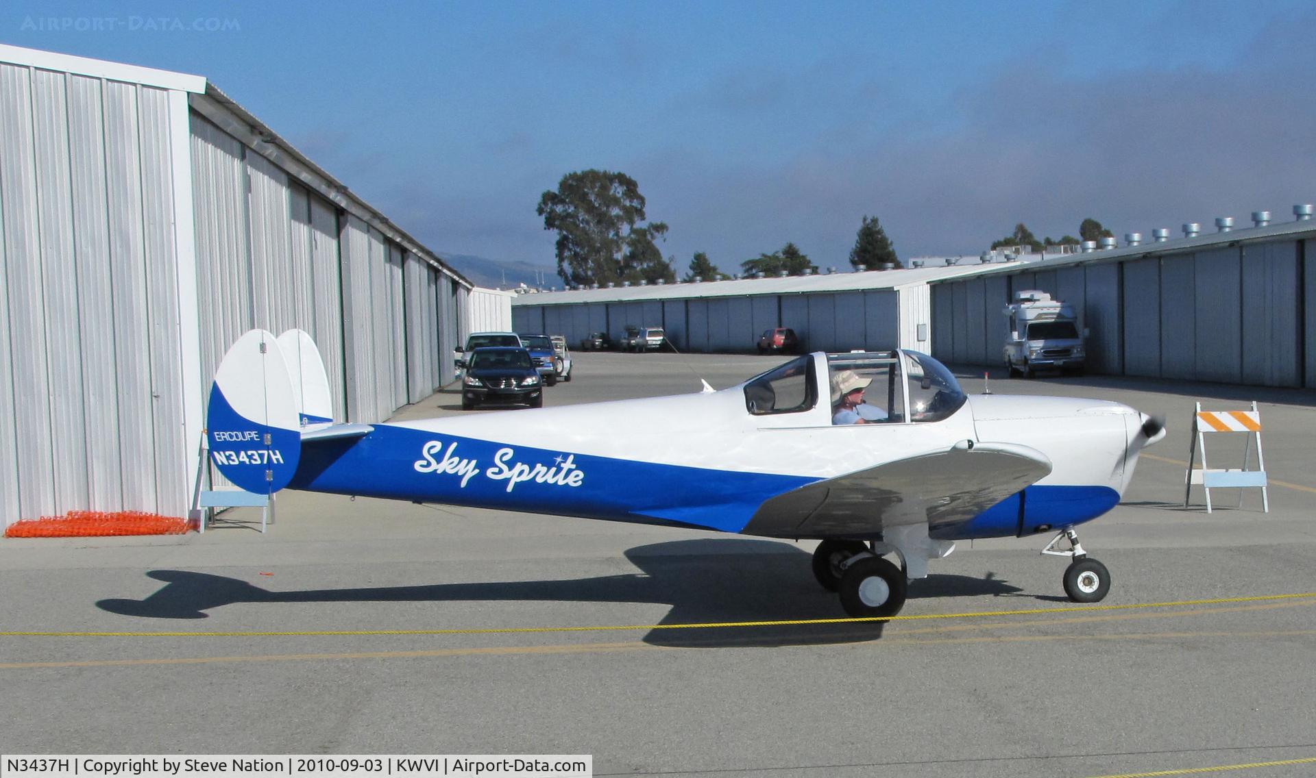 N3437H, 1946 Erco 415C Ercoupe C/N 4062, southern California-based 1946 Ercoupe 415-C 