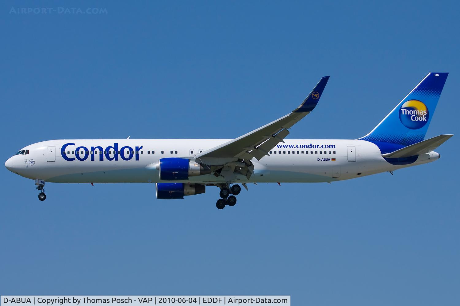 D-ABUA, 1992 Boeing 767-330/ER C/N 26991, Condor