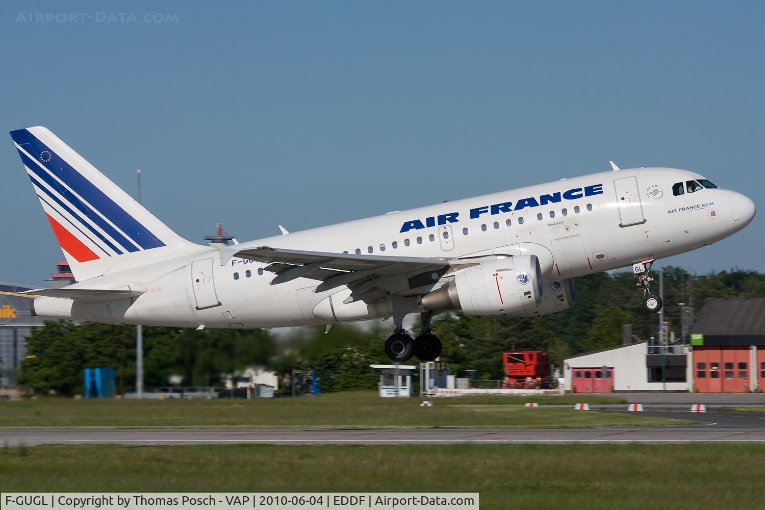 F-GUGL, 2006 Airbus A318-111 C/N 2686, Air France