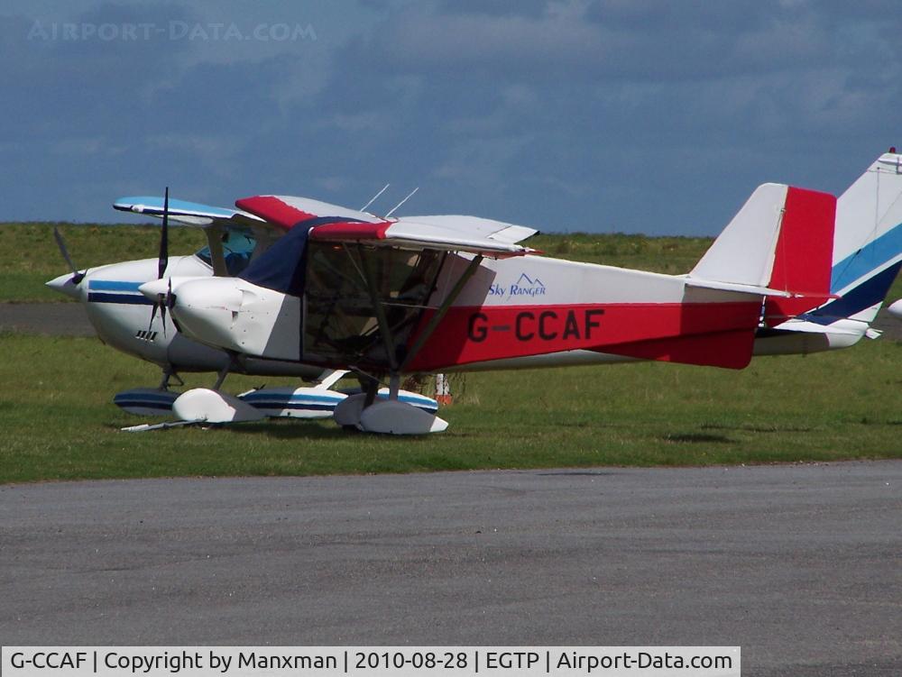 G-CCAF, 2002 Best Off Skyranger 912(1) C/N BMAA/HB/235, Parked at Perranporth