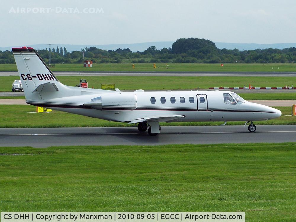 CS-DHH, 2002 Cessna 550 Citation Bravo C/N 550-1043, Netjets Cessna 550 departs