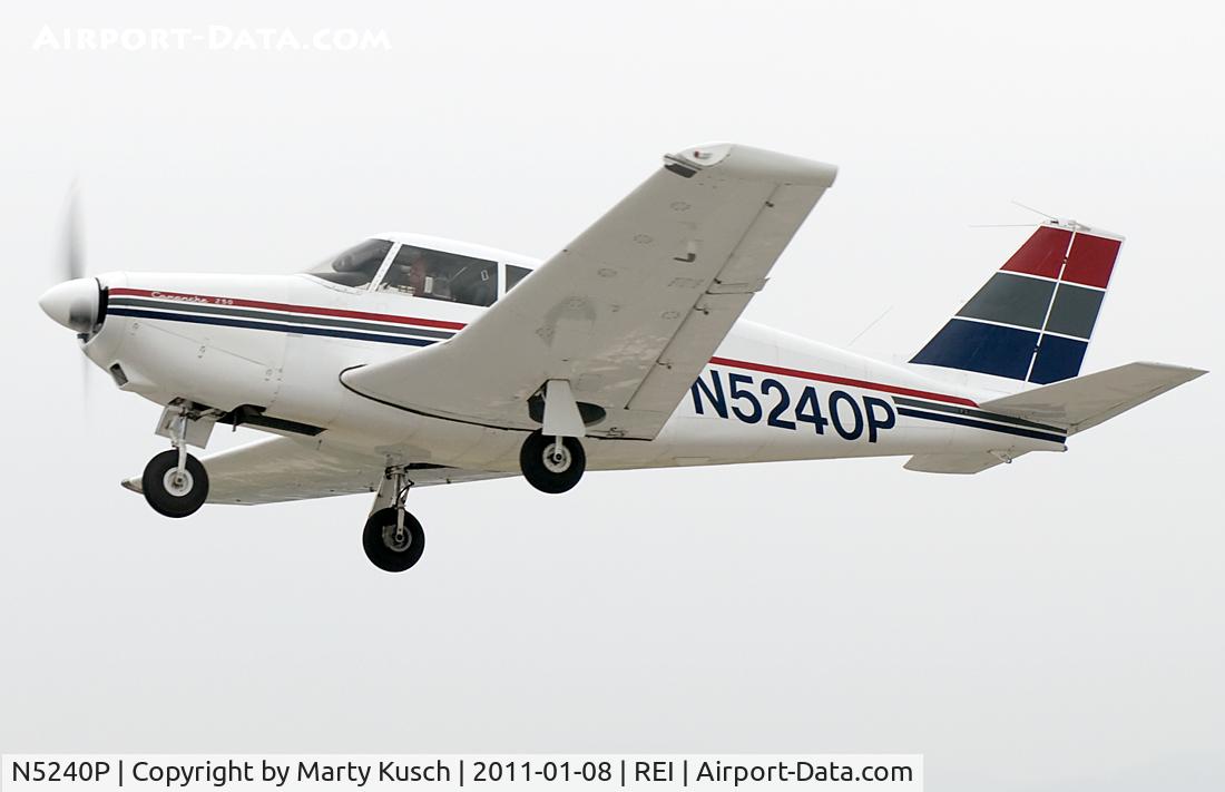 N5240P, 1958 Piper PA-24-250 Comanche C/N 24-271, Departing Runway 26.