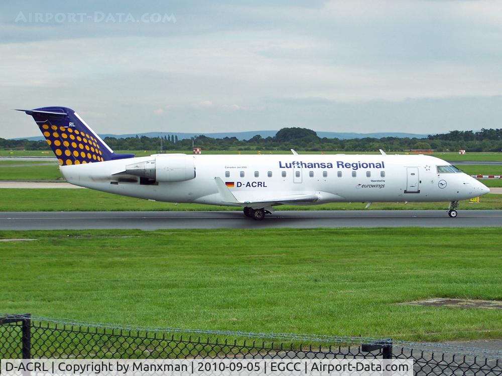 D-ACRL, 2004 Bombardier CRJ-200ER (CL-600-2B19) C/N 7902, Lufthansa Regional CRJ departing