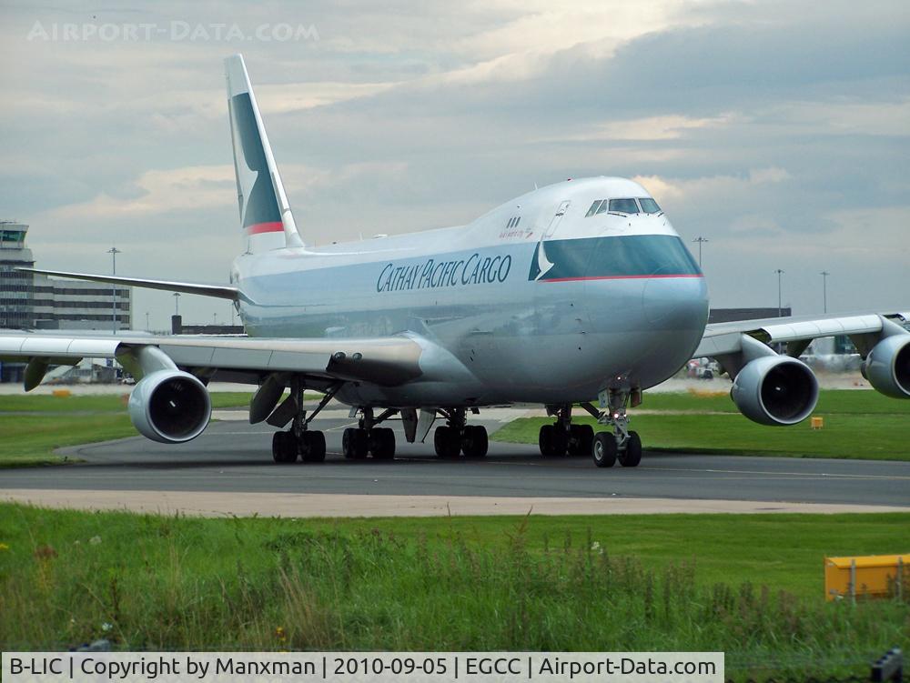 B-LIC, 2009 Boeing 747-467ERF C/N 36868, The Cathay Pacific leaving