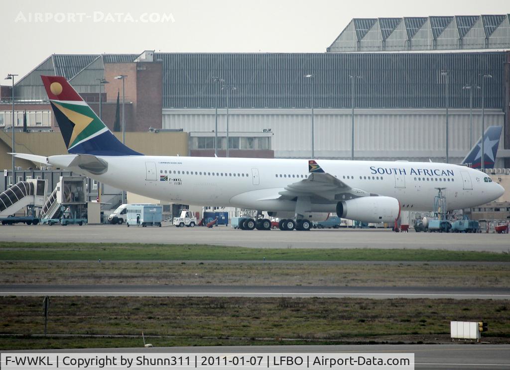 F-WWKL, 2010 Airbus A330-243 C/N 1191, C/n 1191 - To be ZS-SXZ