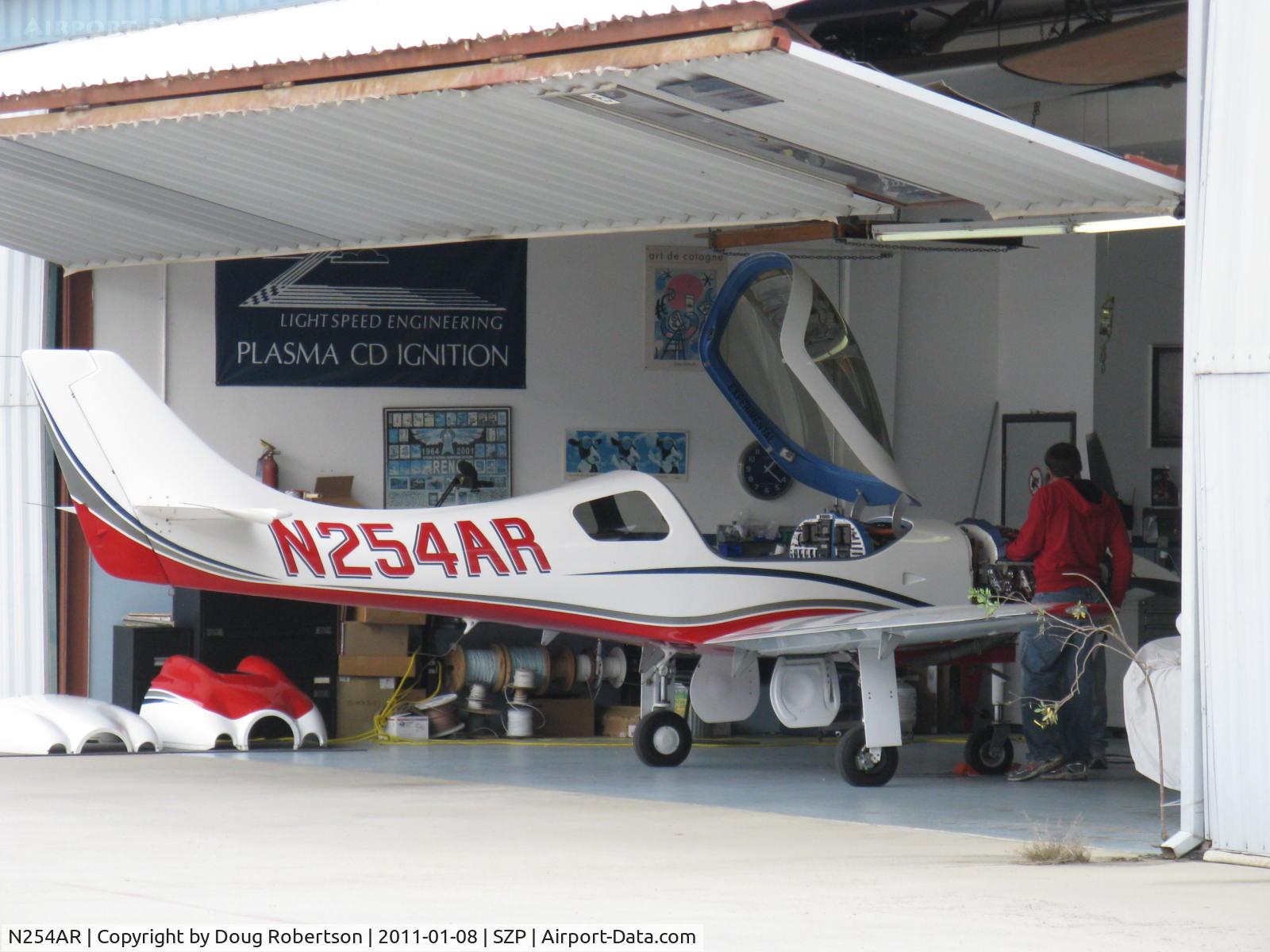 N254AR, 2006 Lancair Legacy L2K C/N L2K-253, 2006 Romberg LANCAIR LEGACY L2K/RG, Continental IO-550-N 310+ Hp, at Light Speed Engineering