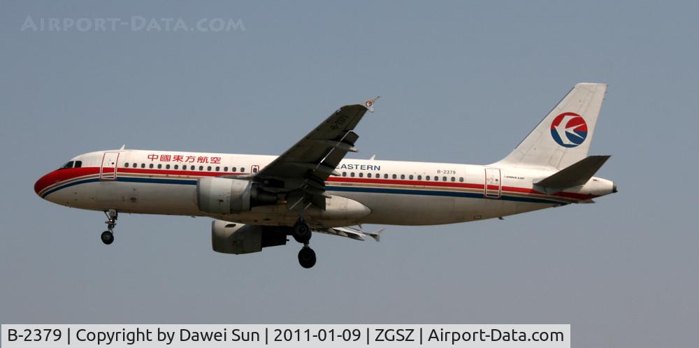 B-2379, 1999 Airbus A320-214 C/N 967, MU