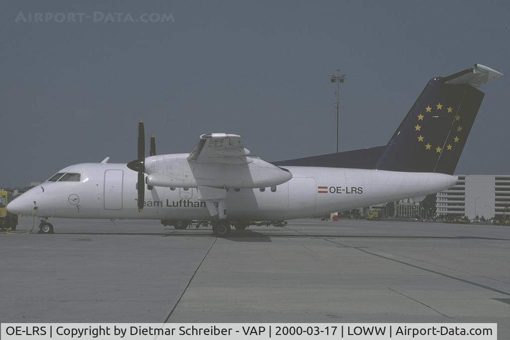 OE-LRS, 1989 De Havilland Canada DHC-8-103 Dash 8 C/N 175, Rheintalflug Dash 8-100