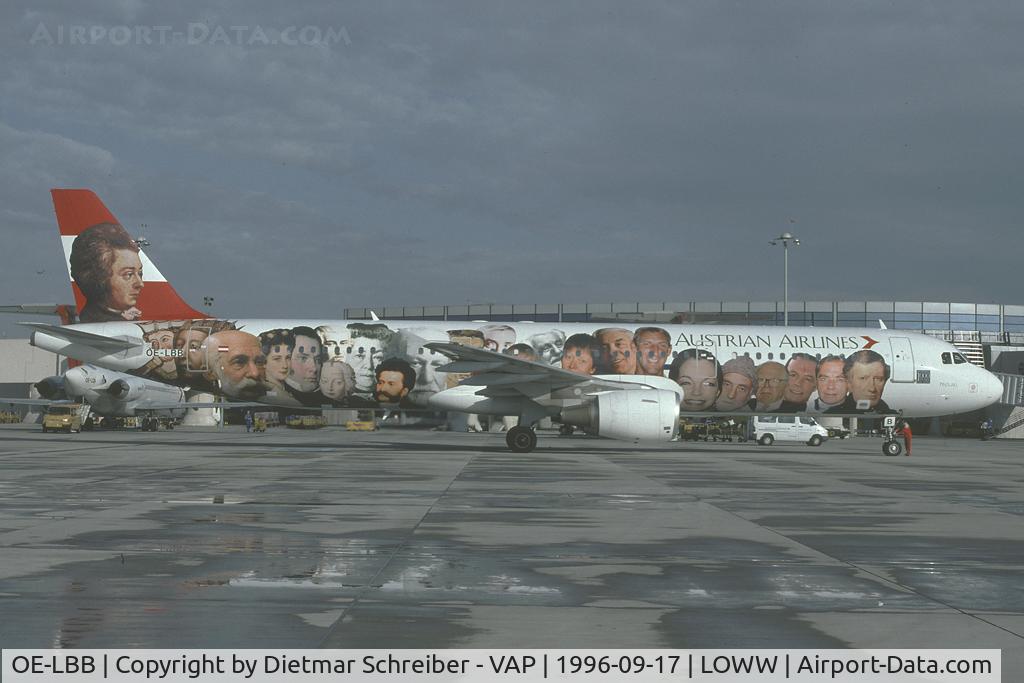 OE-LBB, 1995 Airbus A321-111 C/N 570, Austrian Airlines Airbus 321