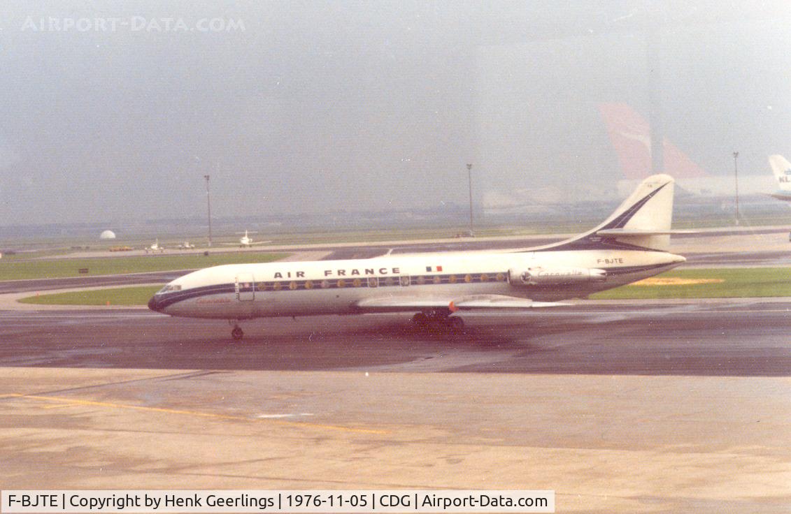 F-BJTE, 1962 Sud Aviation SE-210 Caravelle III C/N 111, Air France , Caravelle