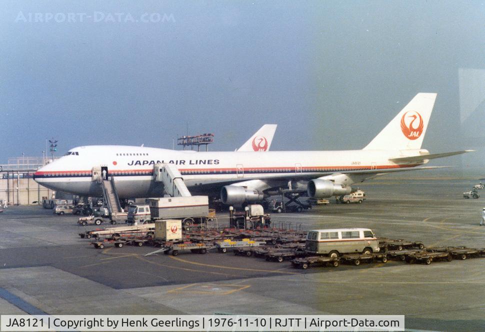 JA8121, 1974 Boeing 747SR-46(SF) C/N 20923, Japan Air Lines , B747SR-46