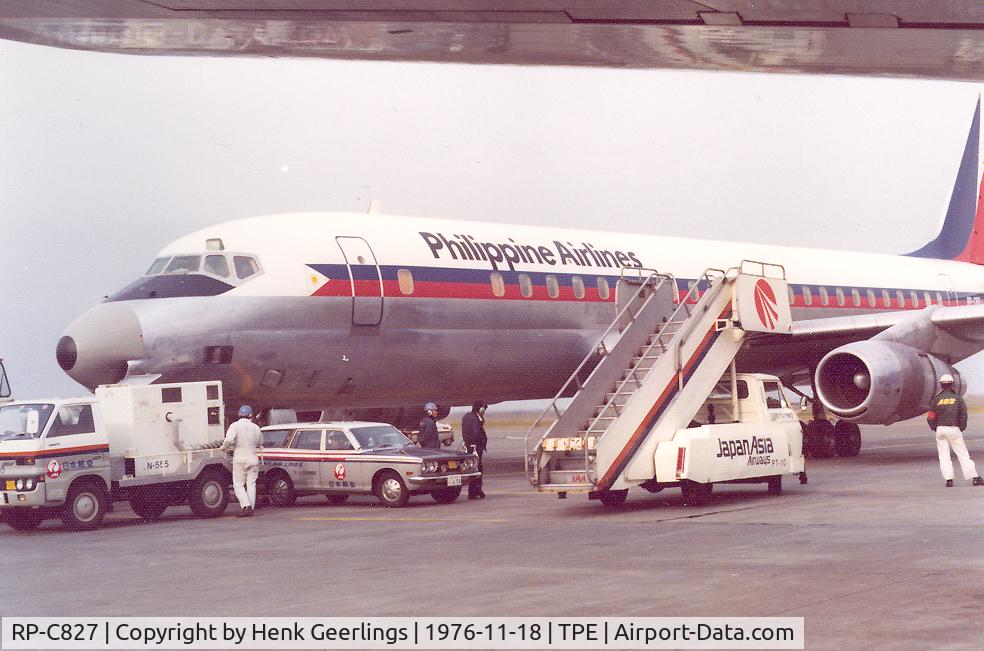 RP-C827, 1960 Douglas DC-8-33 C/N 45378, Philippine Airlines