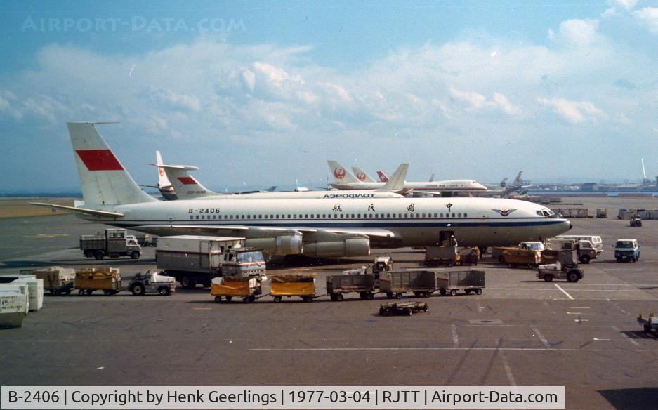B-2406, 1974 Boeing 707-3J6B C/N 20716, CAAC