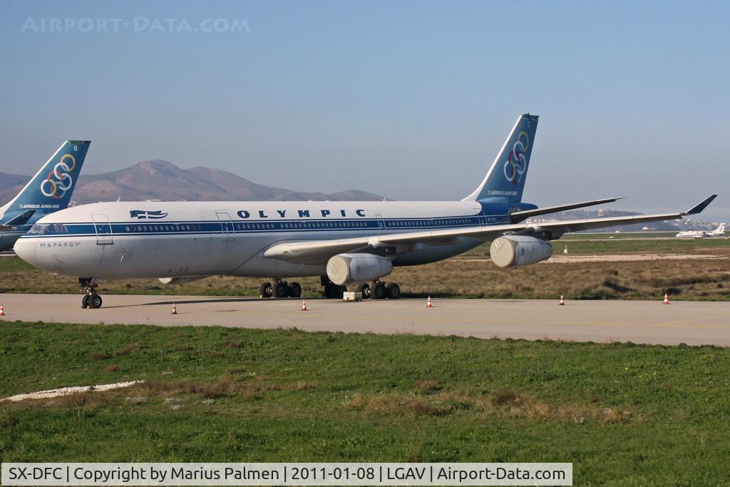 SX-DFC, 1999 Airbus A340-313 C/N 280, Currentyl on storage