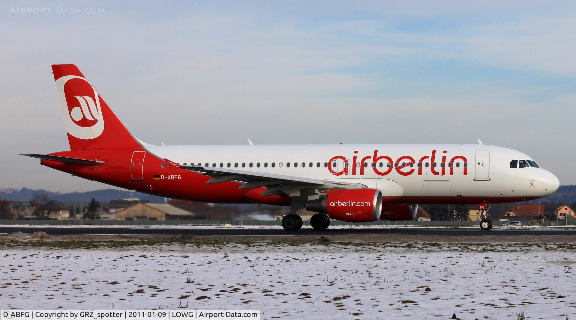 D-ABFG, 2010 Airbus A320-214 C/N 4291, for 737 from TXL