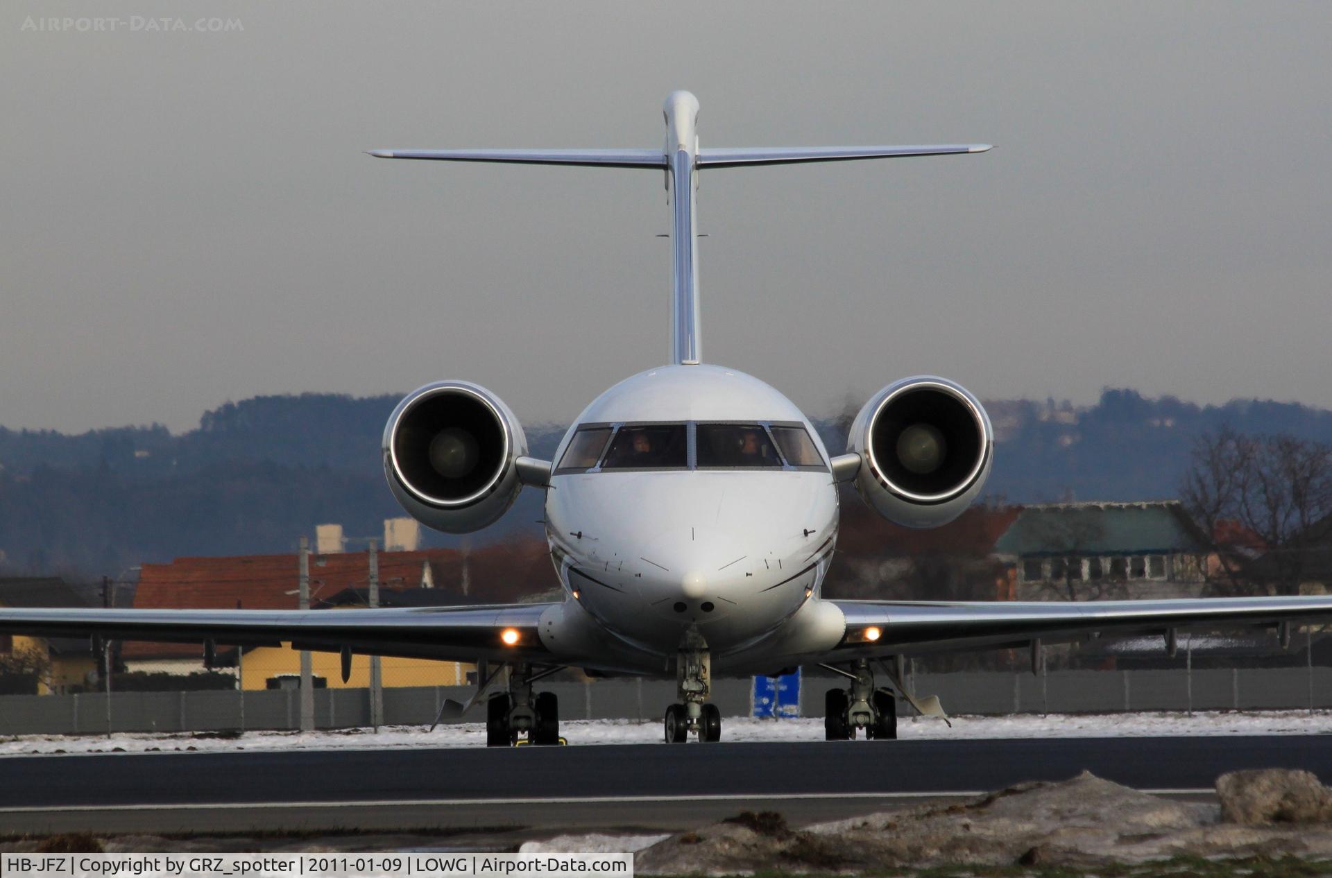 HB-JFZ, 2001 Canadair Challenger 604 (CL-600-2B16) C/N 5510, ...