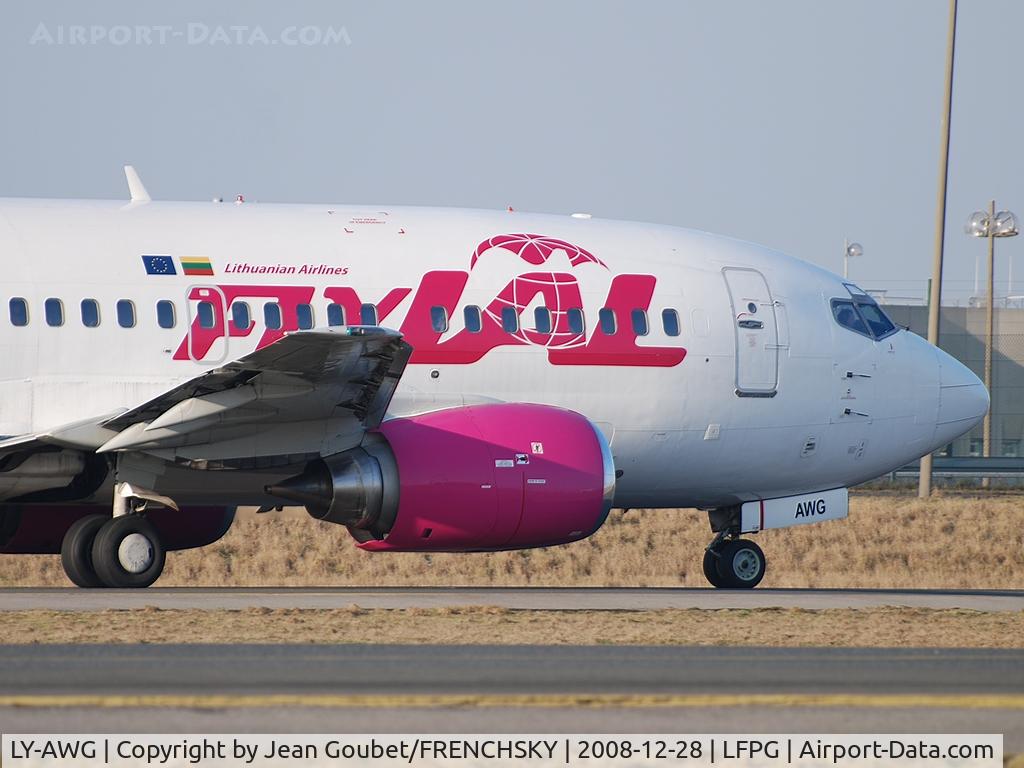 LY-AWG, 1993 Boeing 737-522 C/N 26700, flyLAL aux //