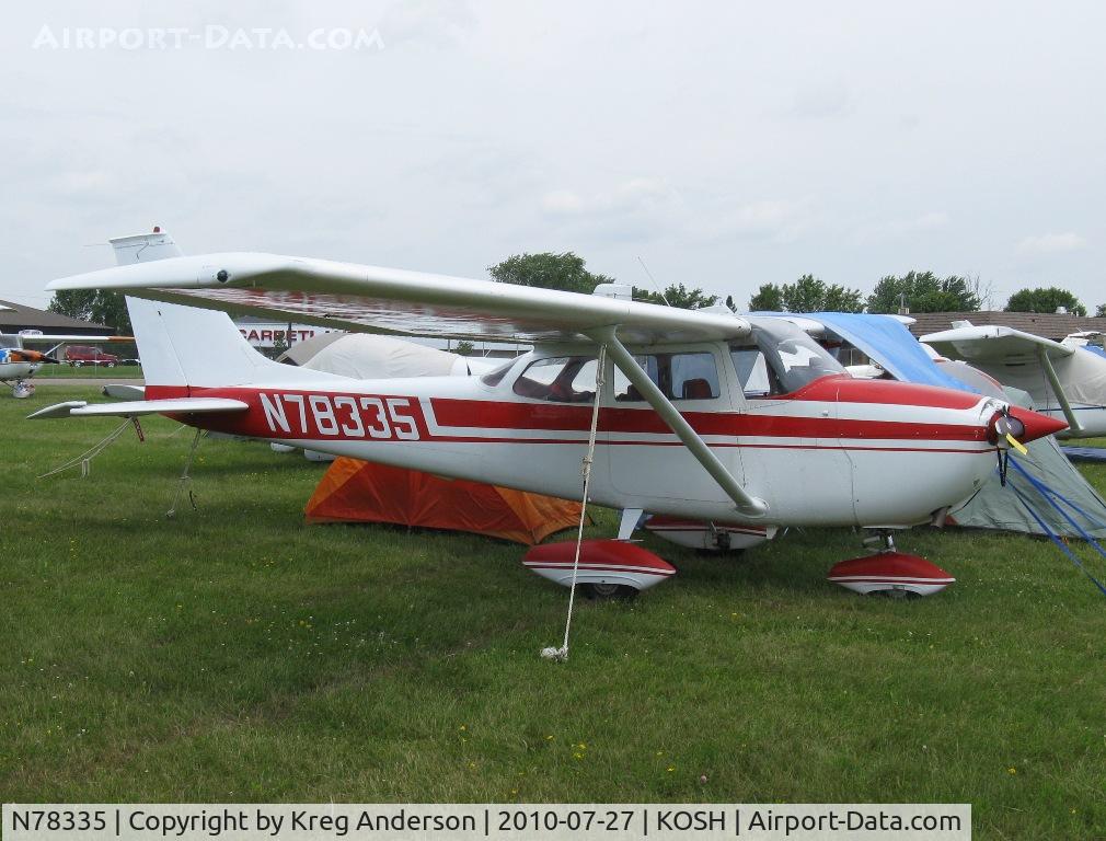 N78335, 1968 Cessna 172K Skyhawk C/N 17257570, EAA AirVenture 2010